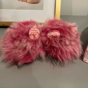 Pink fur baby UGG